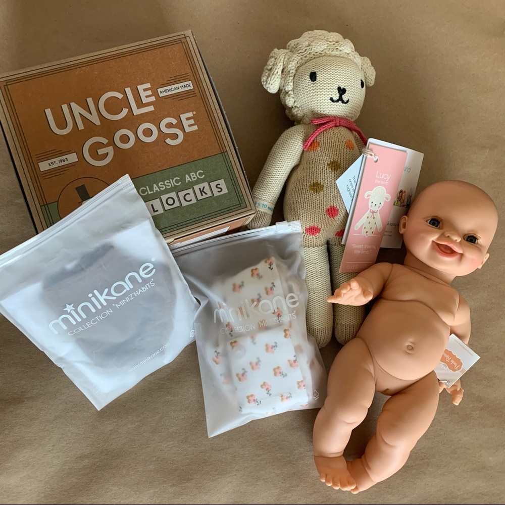 Minikane, Cuddle + Kind, Uncle Goose Toy Bundle